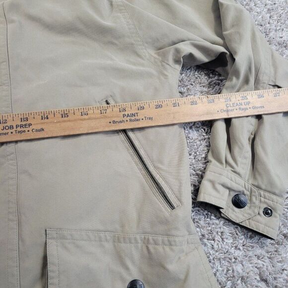 RFT RAINFOREST Jacket Men's Small Beige Windbreaker Outdoors Full Zip - Picture 5 of 9